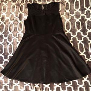 Little black a-line dress
